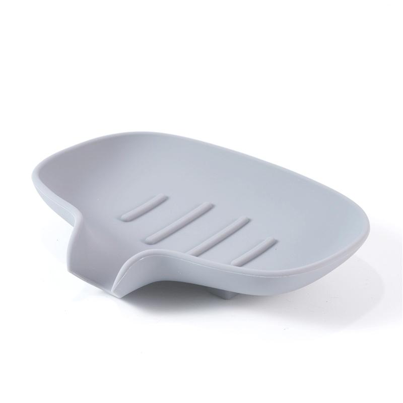 Soap Box Non-slip Bottom Drainage Diversion Port Slope Surface Nail-free Anti-Deform Easy Access Soap Dispenser Bathroom Supply