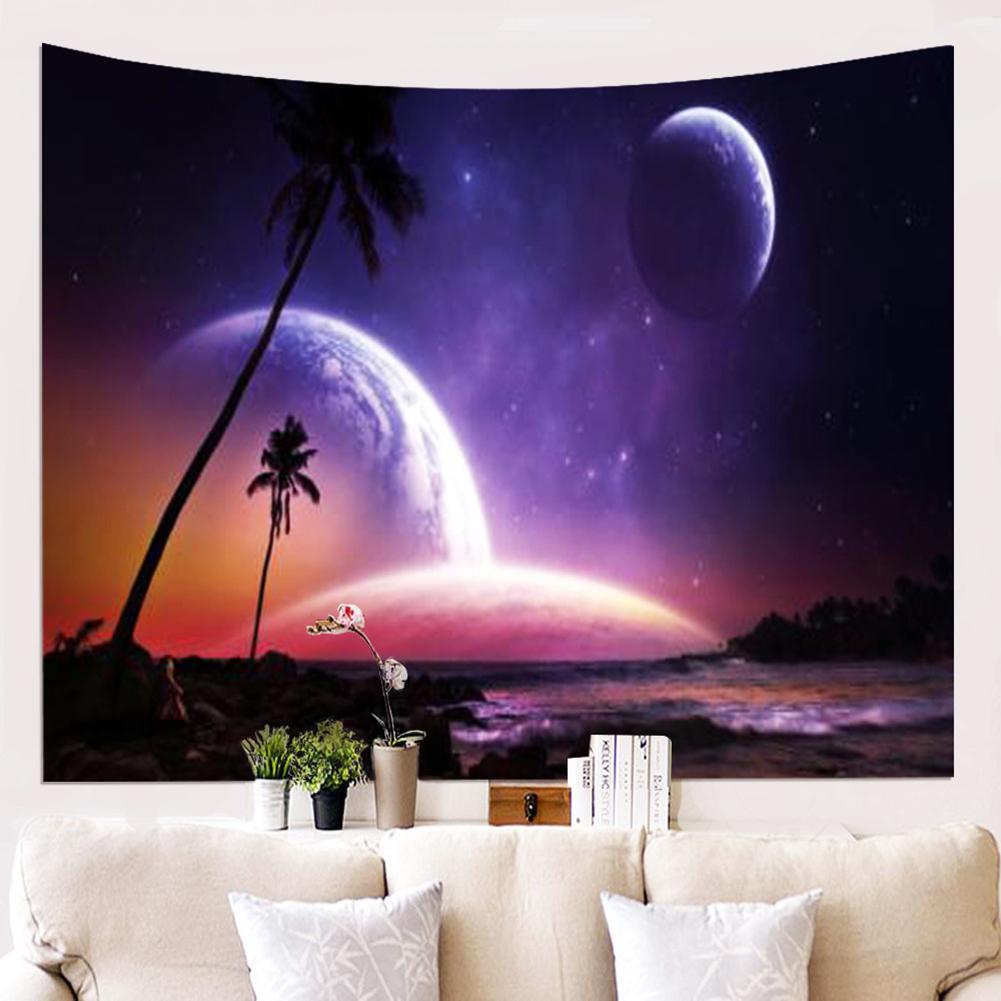 Magical Starry Sky Background Tapestry Mysterious Painting Wall Decoration Blanket Hanging Cloth Picnic Blankets Beach Towels