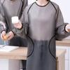 Oil-proof TPU Apron Waterproof Dishwashing Cleaning Apron Kitchen Cooking Apron  Restaurant Use