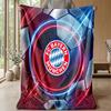 FC Bayern München Thema Decke Weiche Flanelldecke Plüsch Überwurfdecke Gemütliche Sofa Bett Decke für Heimdekoration