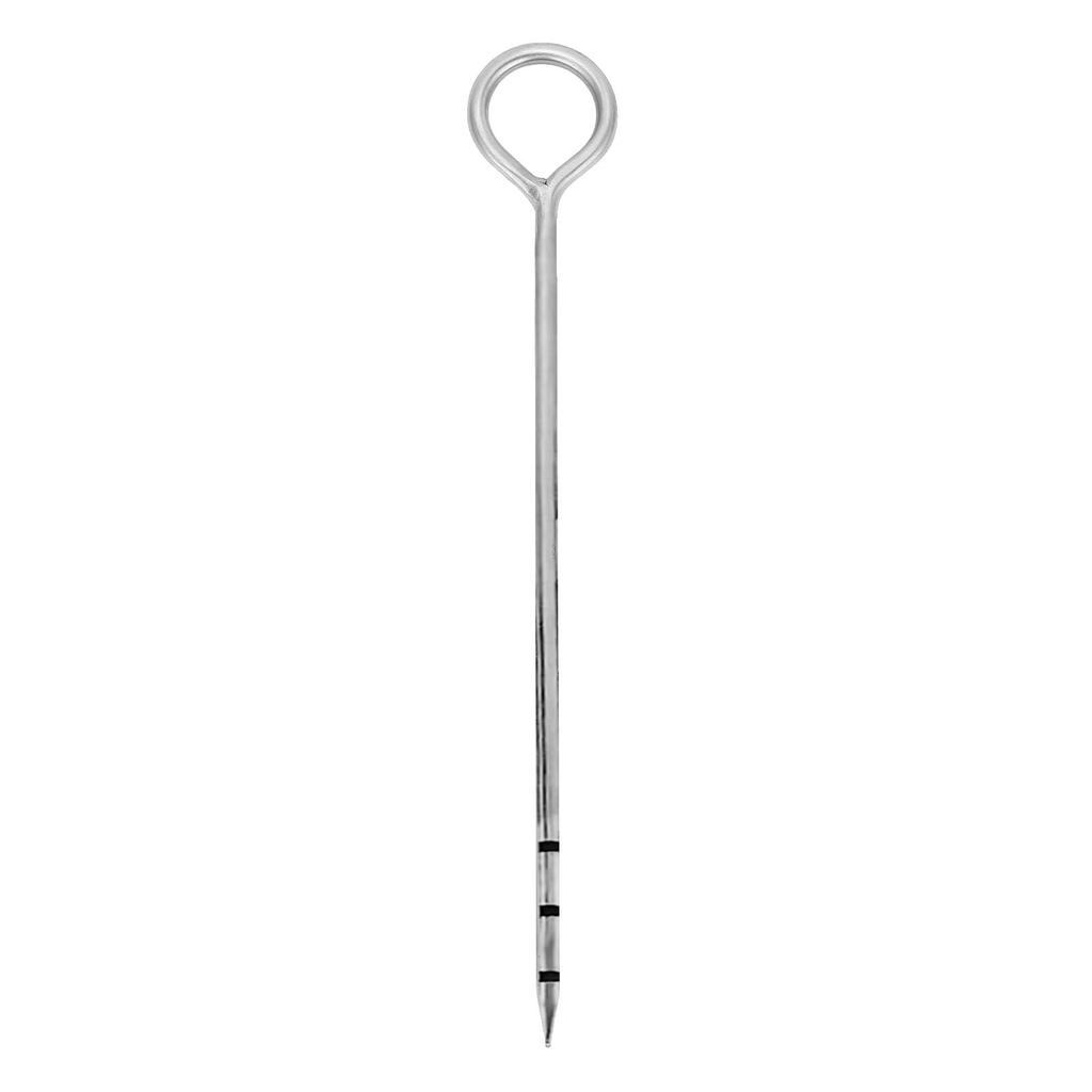 10 Inches Soil Sampler Probe Circular Handle Easy to Use Portable Stainless Steel Soil Probe for Plants Garden Farm