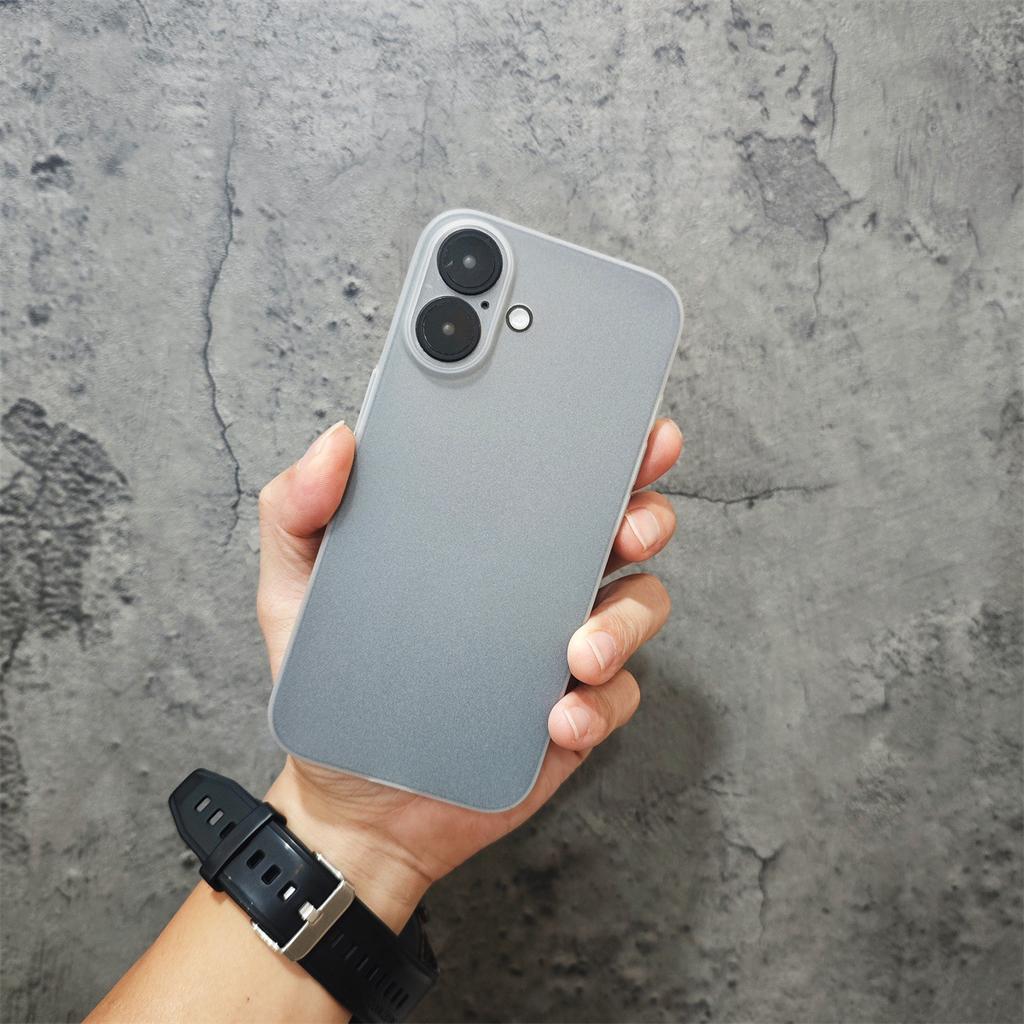 Pro iPhone 17 Tenký PP Nežloutne pro Apple 16PROMAX Pouzdro na mobilní telefon 15 Průhledné 17air Jednoduché