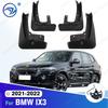 4Pcs Durable ABS Mud Flaps For - BMW IX3 Car Mud Flaps Fender Guards Easy Tall Auto Accessories