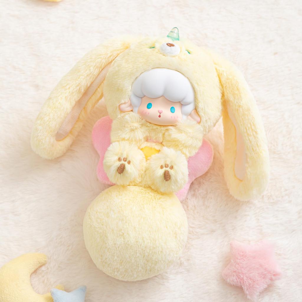 TOP TOY Gyun Gyun Ram (Gyun Big Tailed Critter Crew) Plush Toy Series [1 Piece] Gachapon Blind Box Figure Plastic Model Premium Toy Soft Vinyl