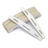 10pcs Grey Boat Shape Wooden Nail Files Sandpaper Block Pedicure Buffers  Manicure Tools