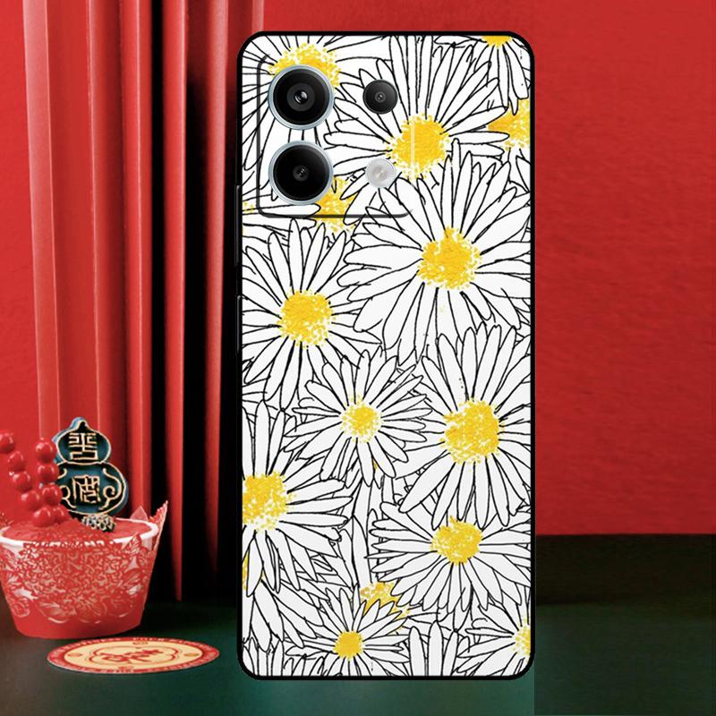 Daisy Flower For Xiaomi Redmi Note 14 Pro 13 12 11 9 10 9S 10S 11S 12S Redmi 13C 10C 12C 14C Phone Case