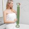 Double-sided Silicone Back Scrubber Towel Extended Back Exfoliator Bath Rub Towel  Bathroom
