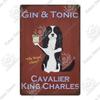 Mfoever Tin Decor Gin Brand Vintage Wine Tin Sign Metal Alcohol Plaque for Home Kitchen Bar Pub Club Man Cave Decoration Wall Decor