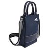 adidas Logo Fashion Casual Fabric Shoulder Tote Bag Small Unisex Bags Blue JF4645