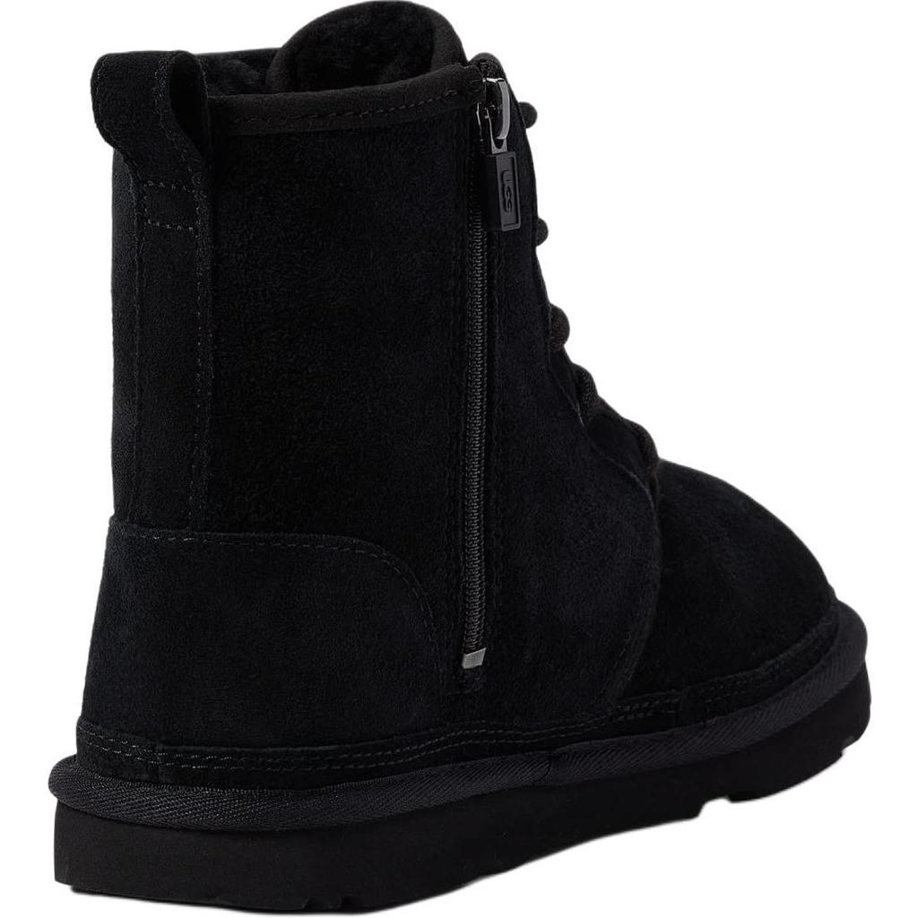 UGG Neumel High Chukka Měkké Pohodlné Protiskluzové Odolné Dětské Boty Dětské boty Černé 1134190K-BLK