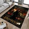 1pc Journey Ends Here Return Of The King Carpet, for Home & Office Decor, Desk Chair Carpet, Festive GiftL1348