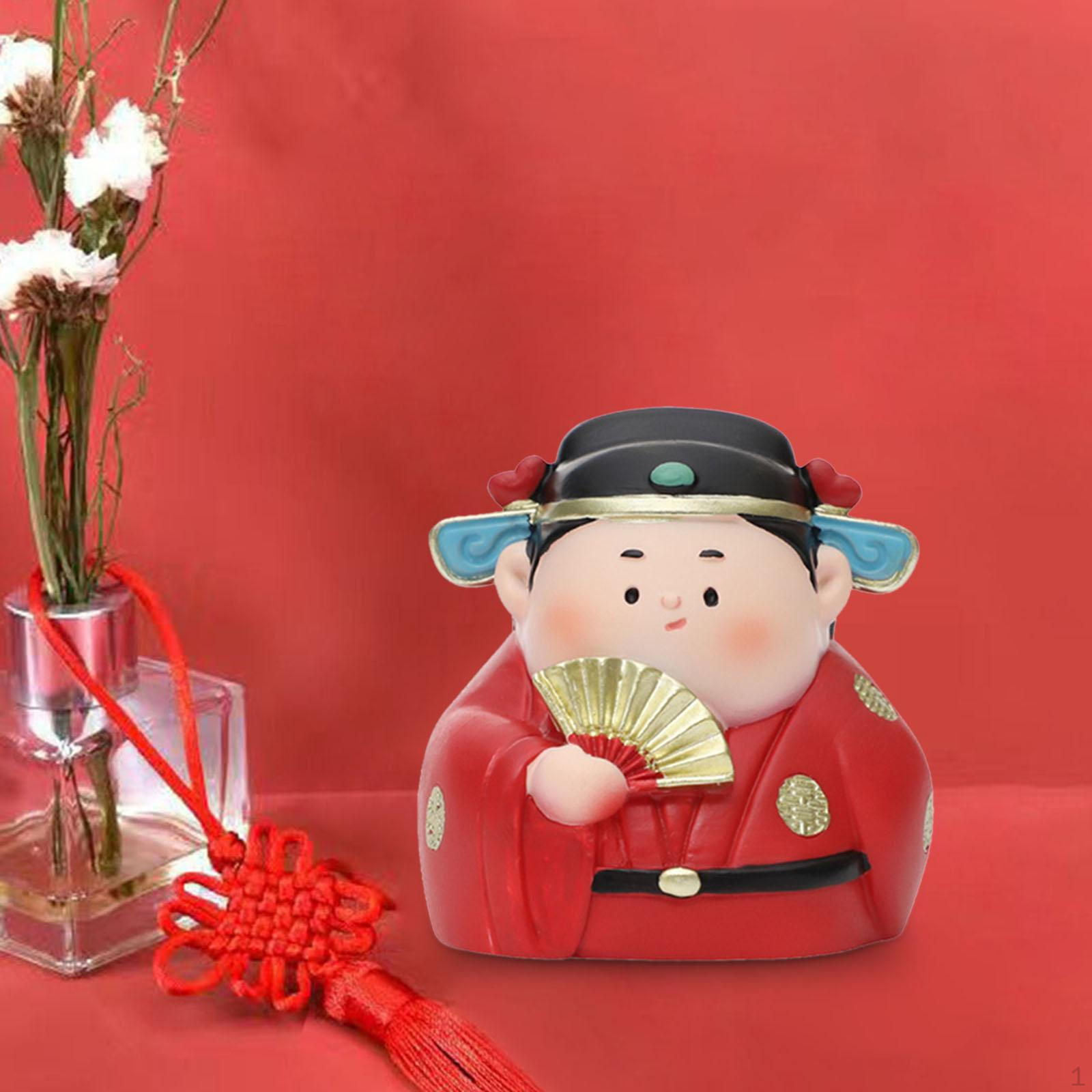 

Китайская традиционная фигурка жениха, статуя, свадебная коллекция, подарок на день Святого Валентина Groom