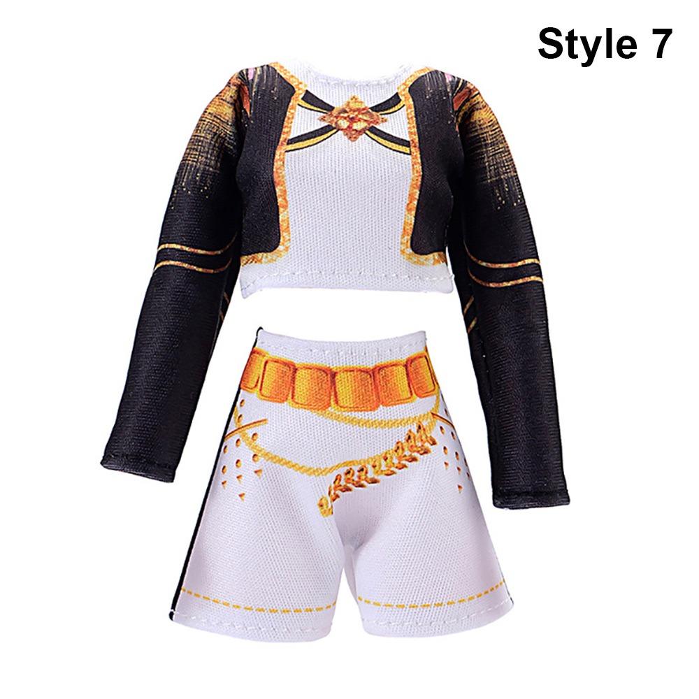 

1Pcs Handmade 30cm Doll Clothes 30cm Size Doll Dress Up Multiple Styles Doll Wear Costume Set Style 7