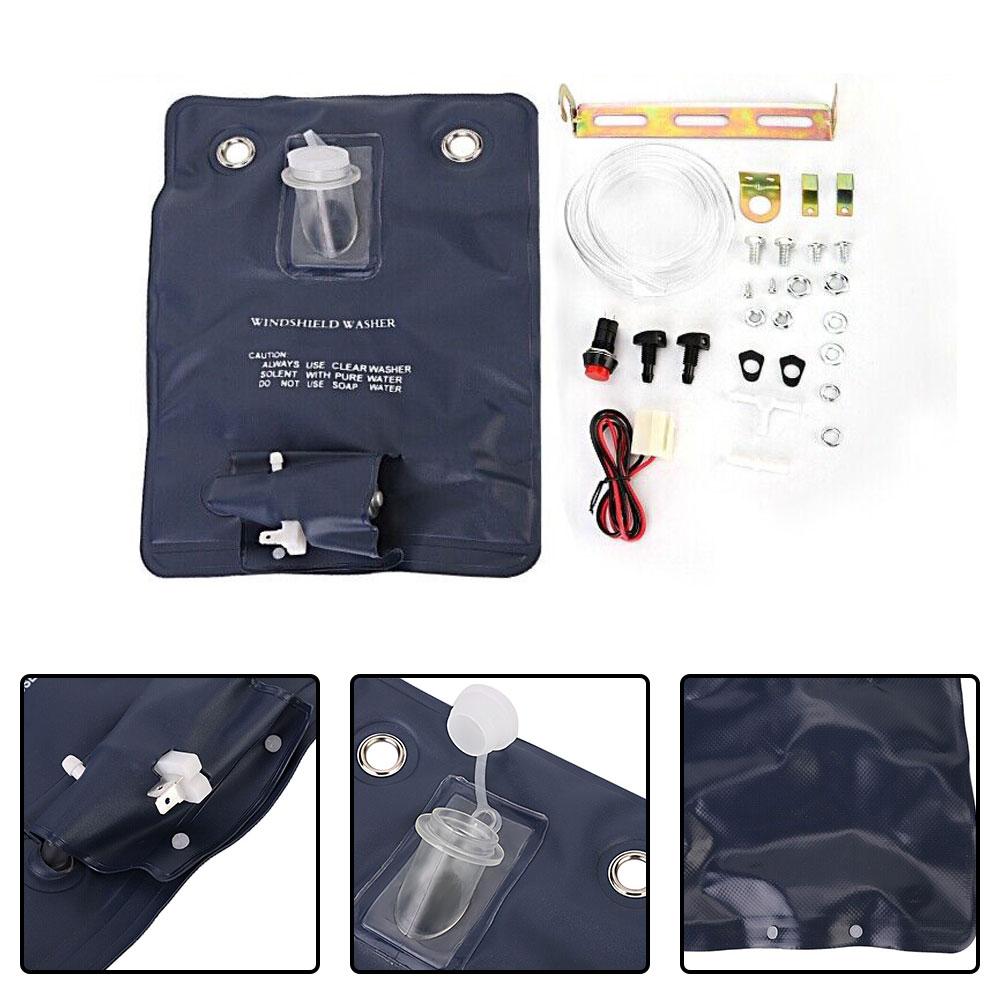 Efficient Windshield Washer Pump Bag Kit for Classic Car 151286776374 Perfect Addition to Your Car Accessories