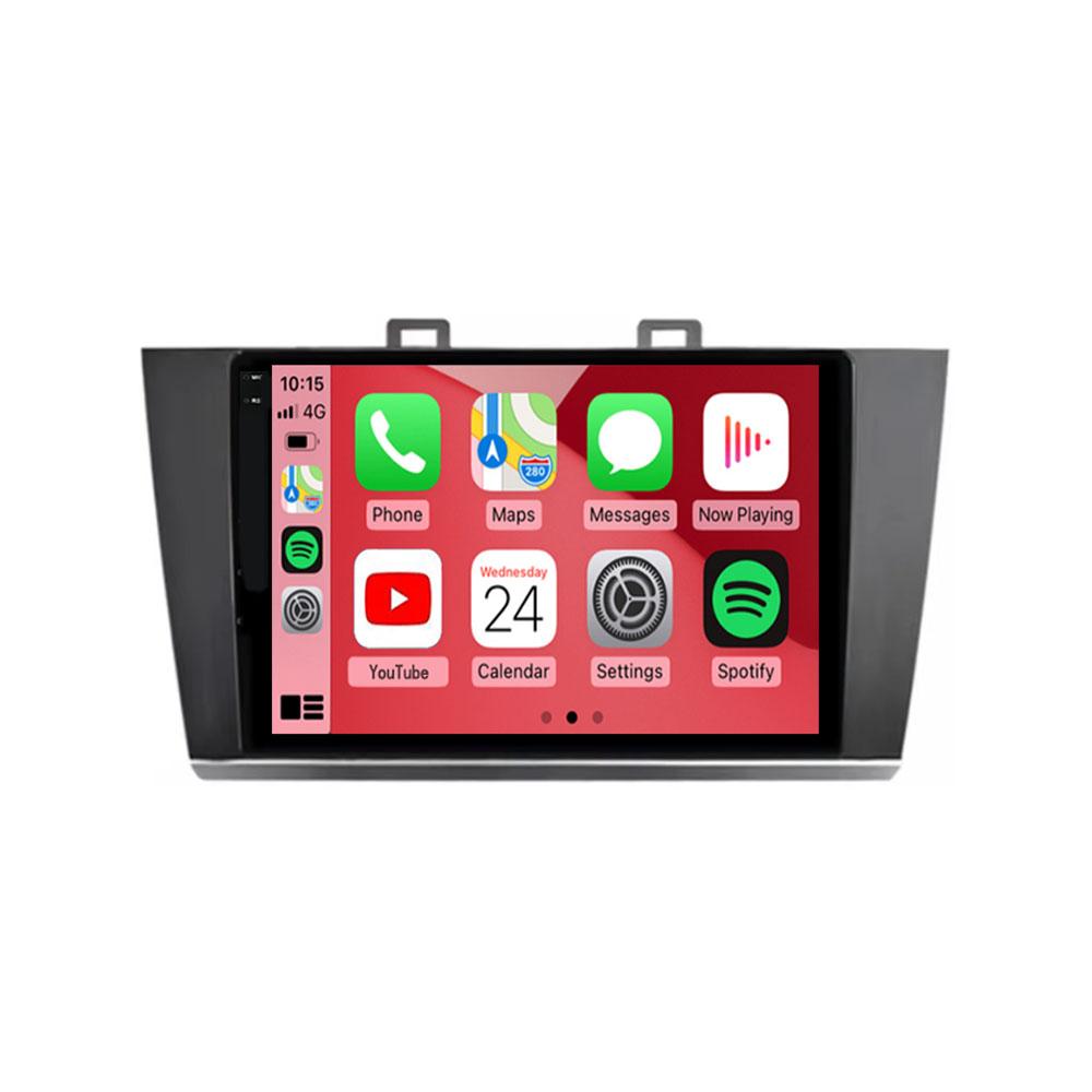 Android 14 Carplay+Auto Car Radio For Subaru Outback 5 Legacy 2014 - 2017 Stereo GPS Navigation Multimedia Player No 2din DVD