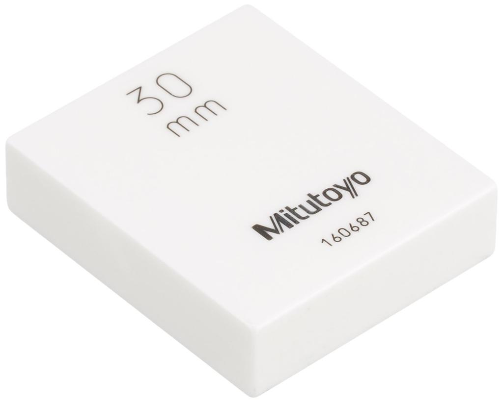Mitutoyo Rectangular Gauge Grade Block, Ceramic, 2, 30mm, 613673-04