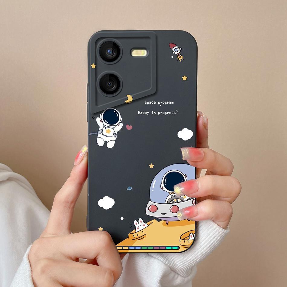 

Case For Tecno Pova 5 Pro Floral Pilot Soft Liquid Silicone Camera Lens Protection Anti Drop Back Cover For Tecno Pova5 Pro Capa Tecno Pova 5 Pro