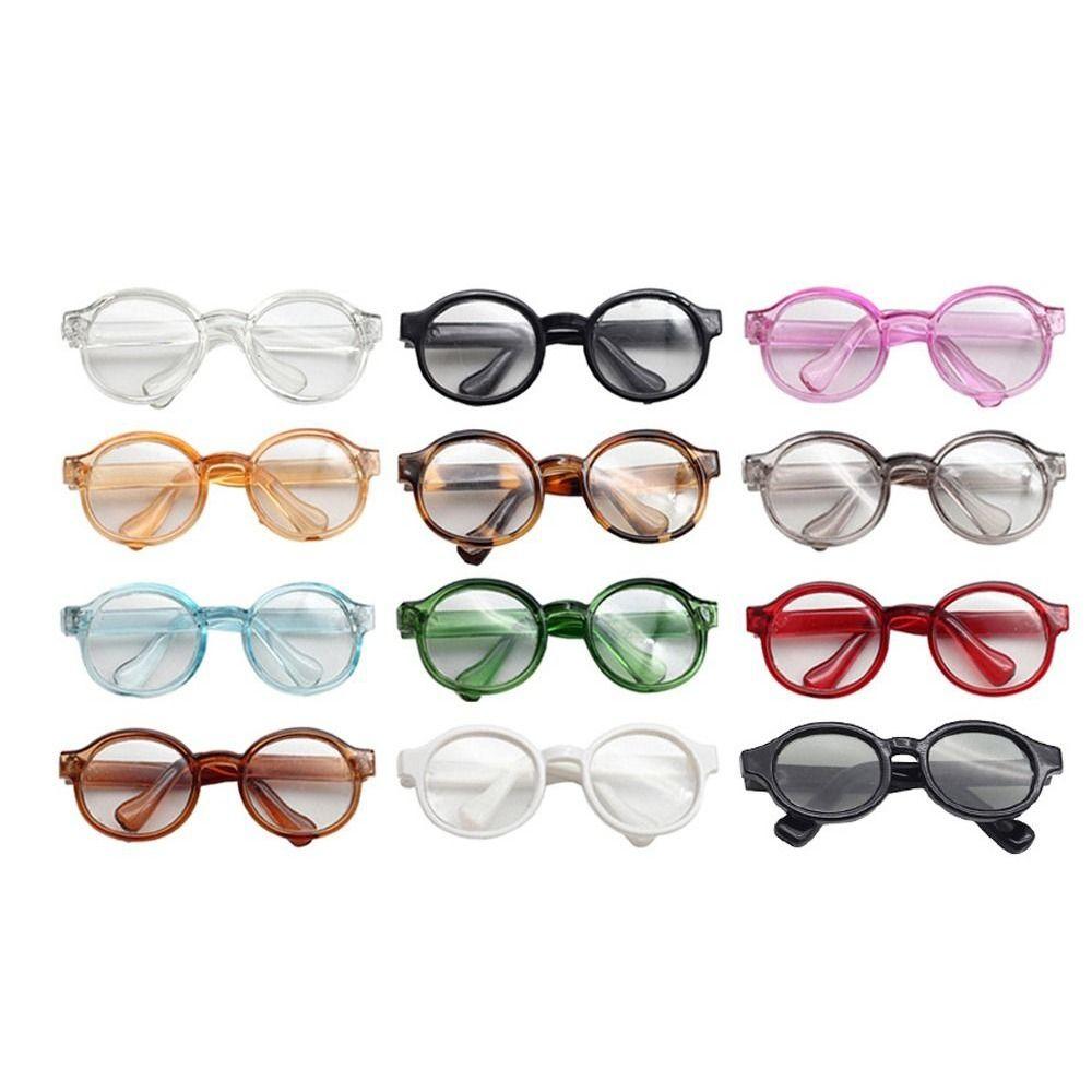 DIY Accessories Toys Round Glasses Changing Clothes Doll Eyewear Korean Doll Glasses