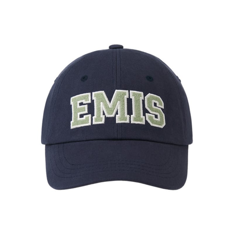 

EMIS TWILL CAPITAL LOGO BALL CAP-NAVY NAVY