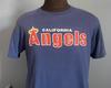 80s Vintage California Angels Los Angeles Anaheim Mlb Baseball T-Shirt - LARGE