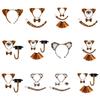 Kid Animal Costume Set Include Animal Ear Headband Tail Nose Bowtie Skirt Halloween Animal Leopard Animal Outfit
