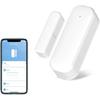 4-Pack Smart Door and Window Sensor, 2.4G WiFi Door Sensor, Tuya/Smart Life Contact Sensors for Home Security & Smart Home Automation, Compatible