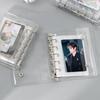 M5 Portable A6/A7 Binder Album with Transparent PVC Cover for Idol Photocard Storage