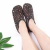 Women's Anti-Slip Indoor Floor Socks with Warm Velvet Lining and Cute Prints for Home and Early Childhood Education