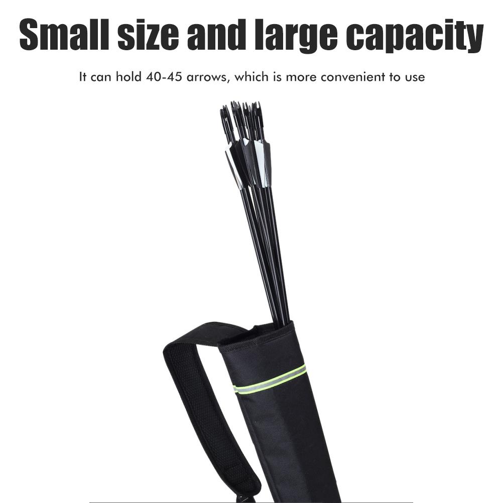 Archery Arrow Quiver Large Capacity Protective Arrow Holder for Outdoor Shooting Aiming Practice
