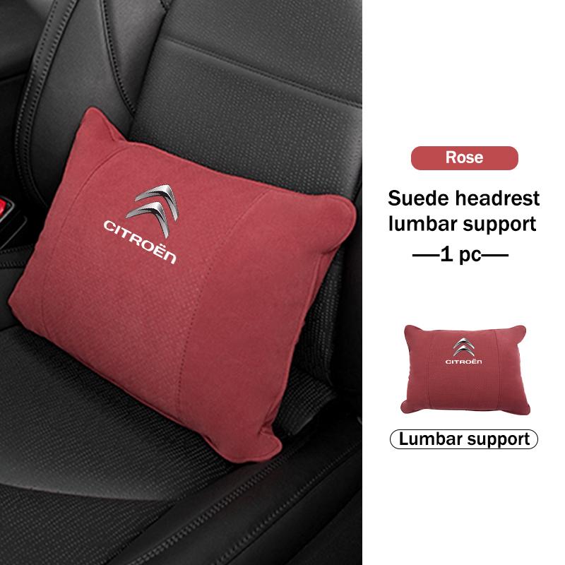 Car Neck Pillow Lumbar Support Headrest Waist Lumbar Cushion For Citroen Grand Berlingo Jumper Celysee Xsara Picasso Aircross