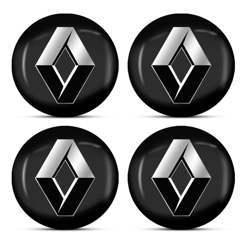 4Pcs 56MM Car Wheel Rims Center Hub Caps Emblem Car Accessories For Renault Dacia Koleos 1 Clio Laguna 2 Megane 2 3 Duster Logan Captur
