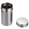 Stainless Steel Sealed Storage Jar, Portable Airtight Food Storage Container Canister for Coffee Beans Flour Cereal Suga