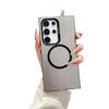 Samsung Magnetic Full Coverage Silver Phone Case for Galaxy S26 Ultra/S25 Ultra/S24 Ultra