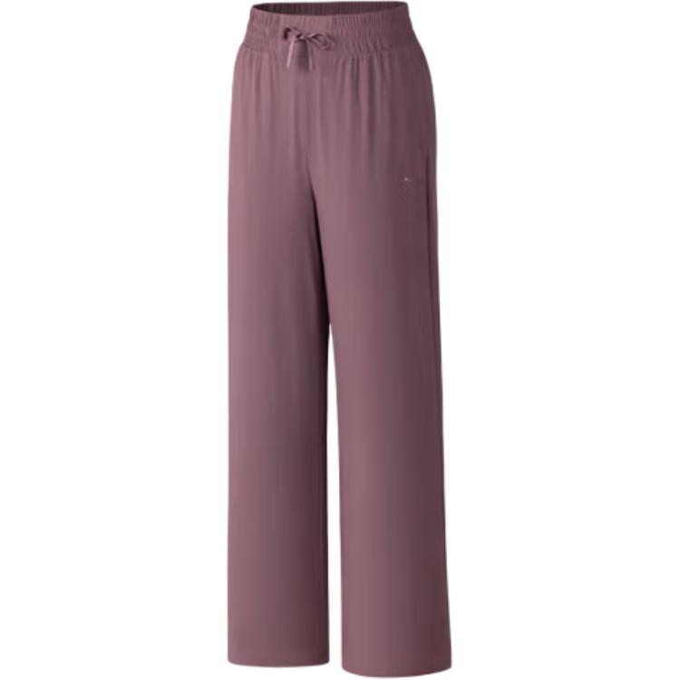 

Anta Training Series Solid Color Lace-Up Mid-Waist Breathable Loose Casual Pants Women pants 162537316-4 M