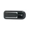 For Mercedes Benz C Class W206  Co-pilot Glove Box Switch Frame Carbon Fiber Pattern Stickers Cover Interior Car Accessories