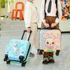 Children's Cartoon Trolley Suitcase with Universal Wheels - Ideal for Boys and Girls