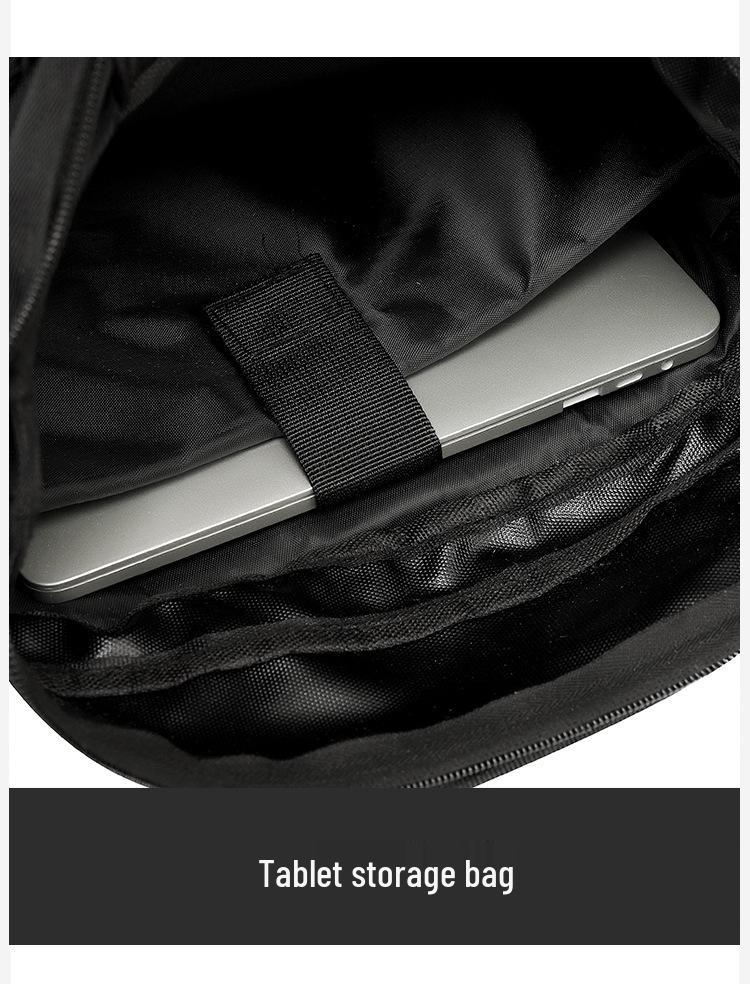 Men's Large Capacity Multi-Layer Travel Crossbody Bag - Casual Shoulder & Handbag for Business and Commuting