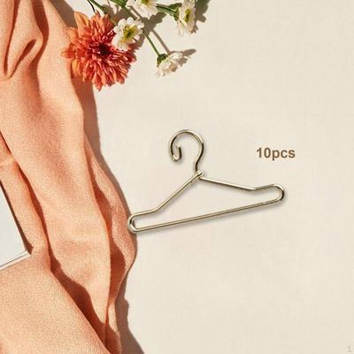 10 Stück Puppenhaus Kleiderständer Puppenhaus Kleiderbügel Miniaturständer