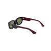 Gucci 3D Webbing Plate Frame Rectangular Sunglasses Women's Tortoiseshell