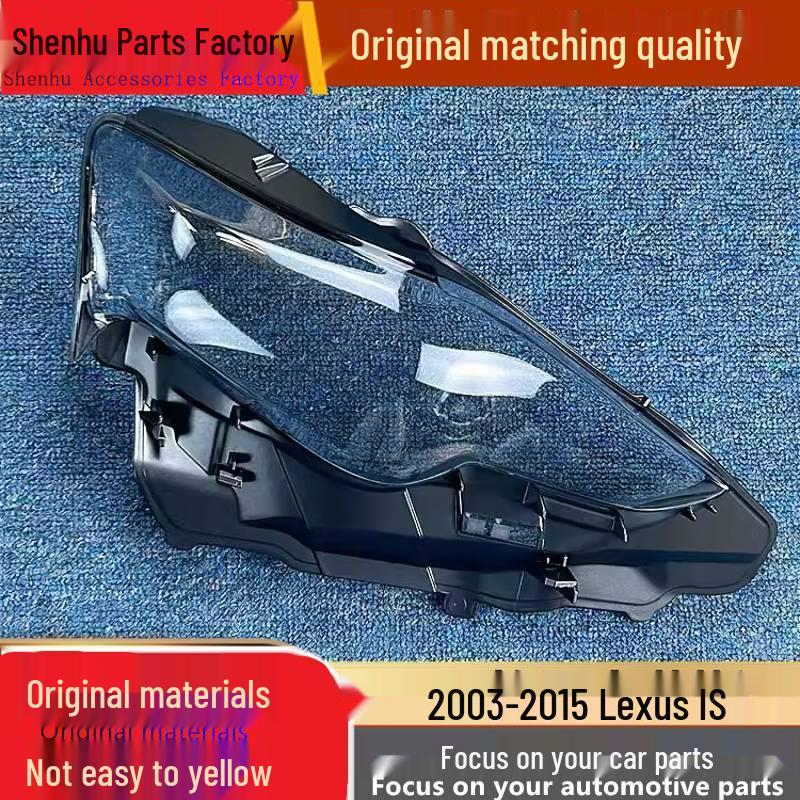 Lexus IS 2013-2015 Front Headlight Transparent Cover Standard Driver Side without Rubber
