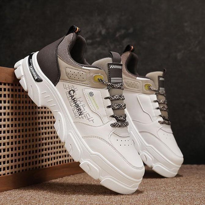 Shoes Men's Shoes 2025 New Spring Men's Heightening Sports Work Shoes Youth Leisure Low Top Martin Boots