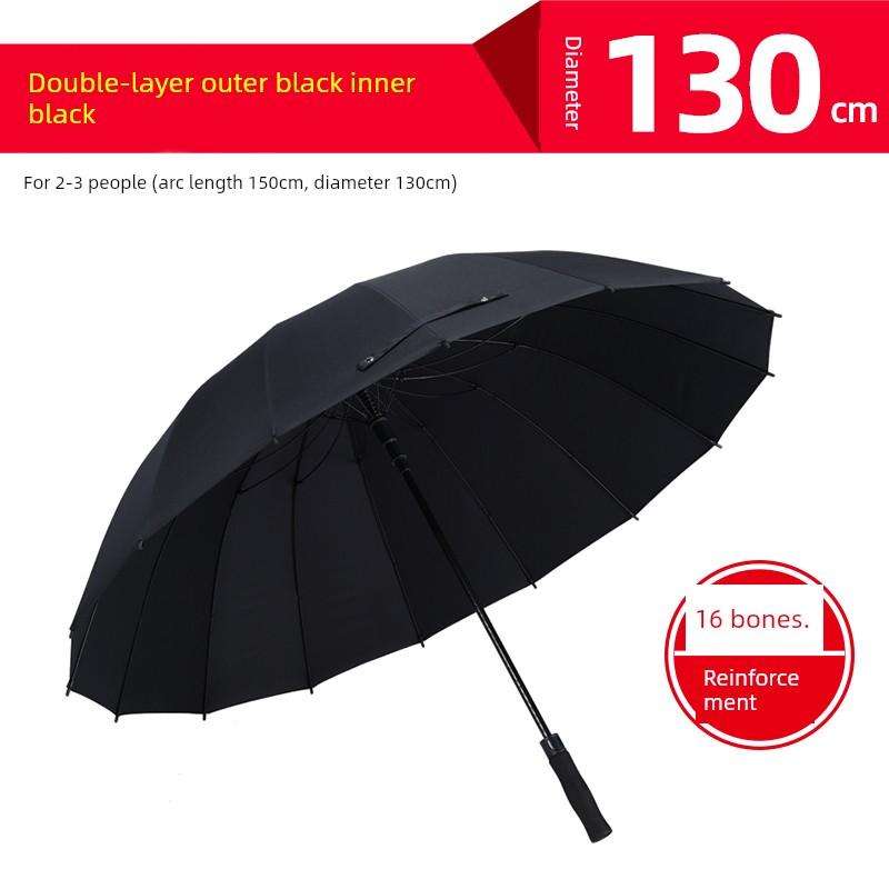 Bardzo Duży Pogrubiony Mocny Specjalny Dwupiętrowy Parasol Męski