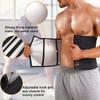Men Sweat Four Buckle Sports Waist Trainer Fitness Body Shaping Abdominal Waist Belt