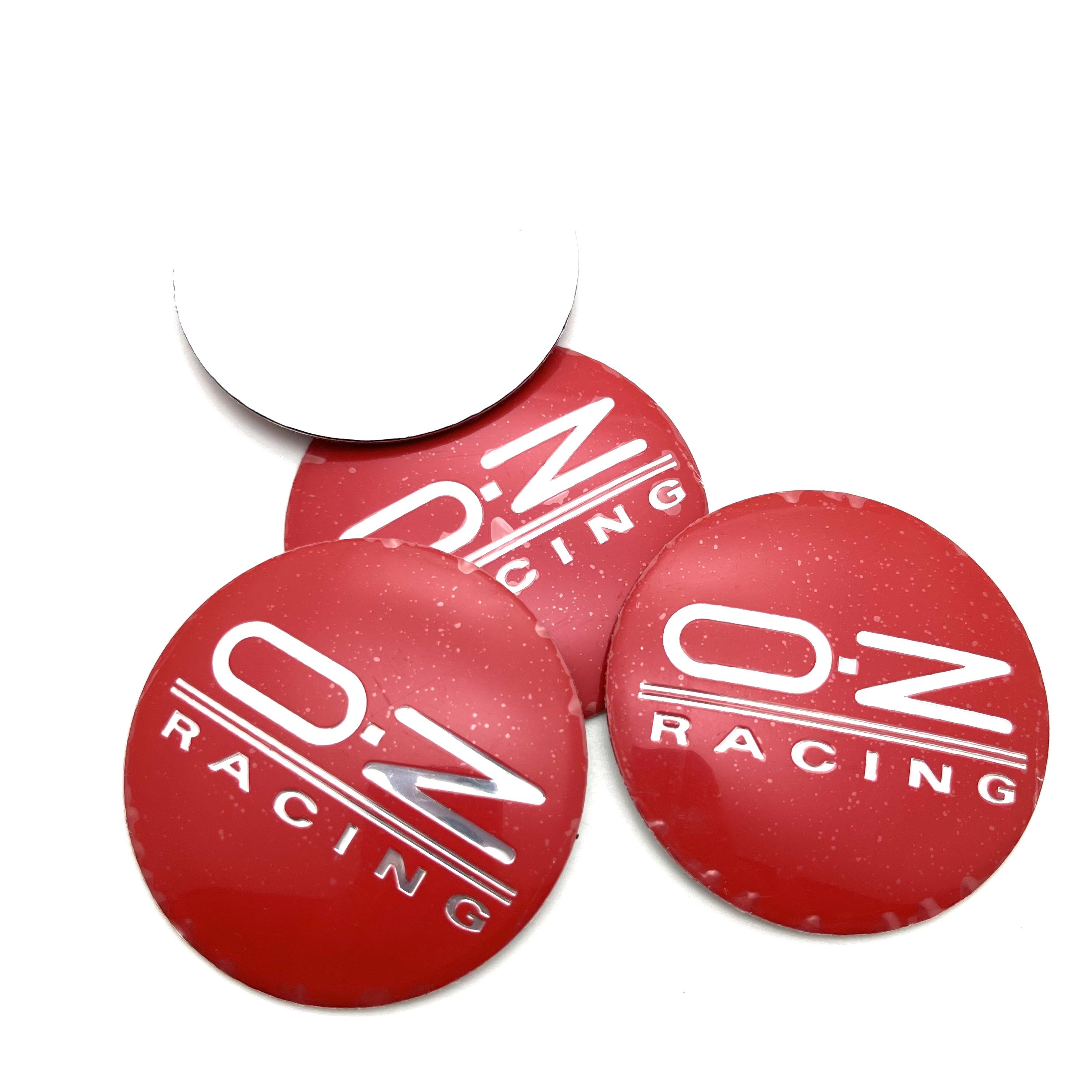 4Pcs 55mm M582 Car Wheel Caps With O.Z OZ Racing Sport Emblem Logo Rim Hubcaps Cover Badge Styling Accessories For VW Golf Polo 4pcs 55mm OZ