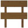 Headboard Honey Brown 93.5 X 3 X 81 Cm Solid Pine Wood