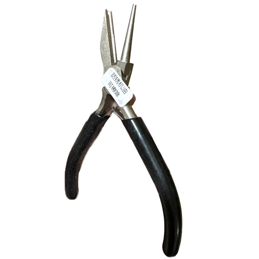 Mini DIY Needle-Nose & Round-Nose Pliers Set for Jewelry & Wire Wrapping - Multi-Shape Pliers Included