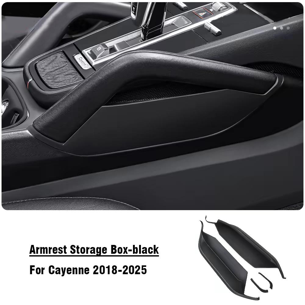 Same Color As The Original Car For Porsche Cayenne Armrest Organizer Center Console Modification Accessorie  ABS Material