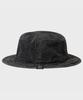FFEFF STUDIO Vintage Washed Denim Reversible Bucket Hat (Deep Blue/Black)