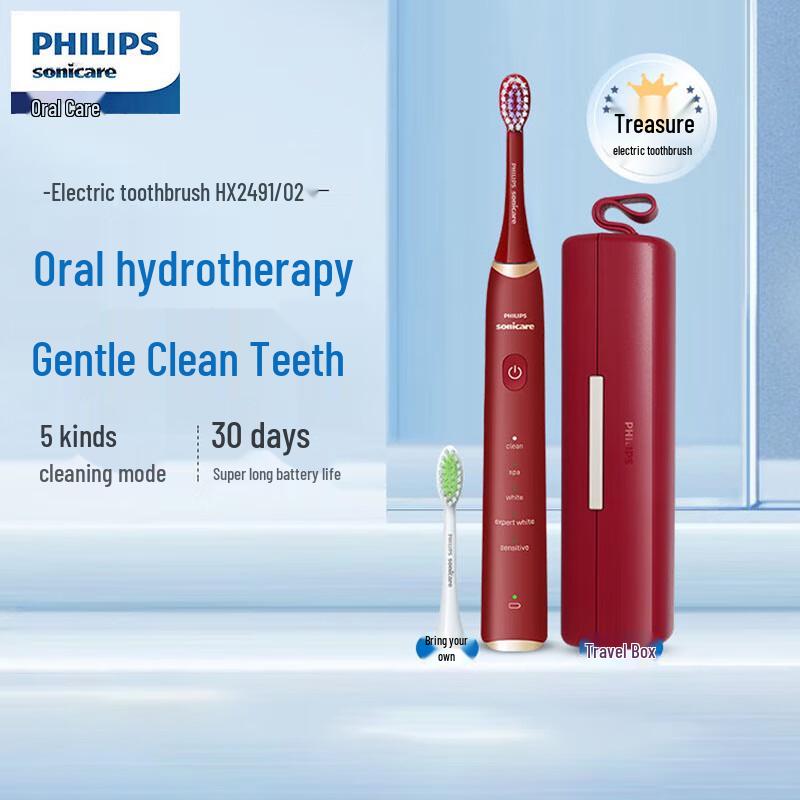 

Philips SPA S5 Sonic Electric Toothbrush HX2491