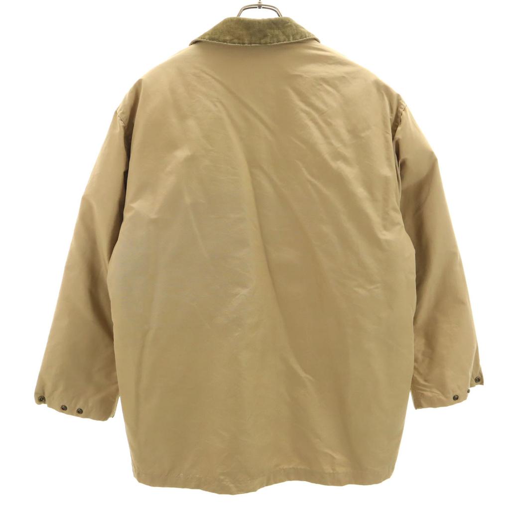 Woolrich Anni '90 Made in USA Vecchio cappotto con colletto in velluto a coste M beige da uomo Usato